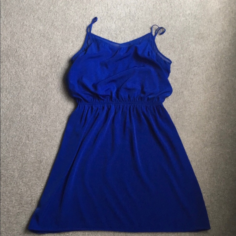 EXPRESS royal blue dress